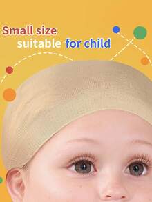 4PCS Nylon Wig Caps For Girls. Stretchy Stocking Caps For Wigs, Natural For Halloween, Cosplay. Small For Girls - Multicolor - View 8