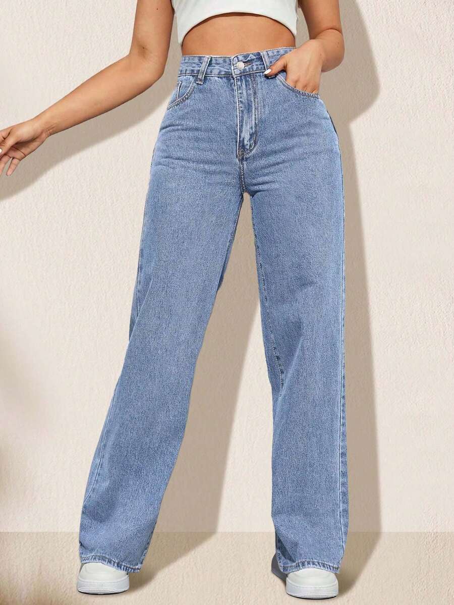 Women Jeans - Blue - View 1