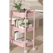 1pc Rolling Storage Cart, Multi-Tier Movable Organizer Rack For Living Room, Kitchen, Dorm, Snacks