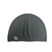 1 Mũ thể thao đạp xe ngoài trời bằng nylon màu trơn, mềm mại và thoáng khí, mũ thể thao unisex có độ đàn hồi, có che tai, thêu, thiết kế thể thao tối giản, phù hợp cho mọi mùa - MT hai hàng bên trái - Xem 4