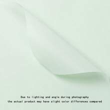 20张/包纯色哑光半透明厚防水韩国纸用于花束包装，花店包装材料，57x57厘米