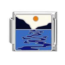 1/5/10/20/30/50pcs Stainless Steel Modular Bracelet Components, Romantic Starry Night Sky Series, DIY Detachable Bracelet Spring Cube