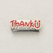 1 件不锈钢手链组件，包含英文字母图案、万圣节蝙蝠等元素，DIY 制作手链饰品，可自由搭配不同风格 - 長方 - 查看 24