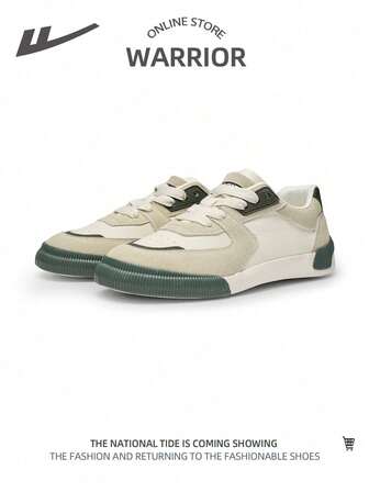 WARRIOR 1 par de zapatillas deportivas casuales cómodas con bloques de color para mujer