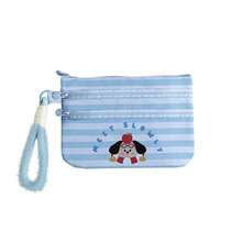 Portador de tarjeta de identificación con estampado de dibujos animados, organizador de almacenamiento de pasaporte y boleto de viaje para pasaporte, tarjeta de identificación, tarjeta de embarque, adecuado para viajes al extranjero, regalos de Navidad, organizador de documentos de viaje para mujeres y hombres, funda de pasaporte para viajes