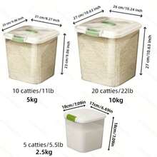 家用米桶防虫防潮密封储米罐米面储粮罐大容量米桶箱粮食储存容器