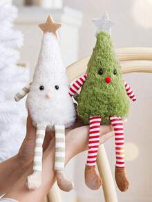 1 buc Decorațiuni de Crăciun Păpuși drăguțe în formă de brad de Crăciun Decorațiuni pentru păpuși de petrecere în familie, Cadouri de petrecere, Cadouri pentru cupluri