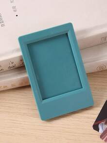 1 szt. wielokolorowa 3-calowa magnetyczna plastikowa ramka na zdjęcia, magnetyczna naklejka na lodówkę, do zdjęć z aparatu natychmiastowego i mini kartek, odpowiednia do spersonalizowanej dekoracji lodówki, prezent dla przyjaciół, na Halloween, Boże Narodzenie