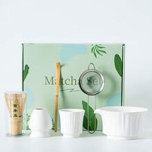 6 piezas Juego de Matcha Esmaltado Verde, que incluye Tazón Cerámico Resistente a Inclinaciones, Juego de Batidor de Matcha (Adecuado para Principiantes de Matcha), Tamiz de Acero Inoxidable, Batidor de Bambú, Cuchara, Taza de Matcha y Soporte para Taza - Juego Completo de Batidor de Matcha, Adecuado para Principiantes de Matcha, Juego de Matcha Estilo Japonés - Multicolor - Ver 13