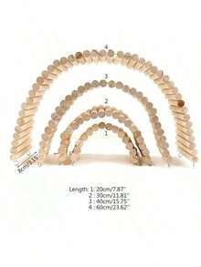 1pc Hamster Climbing Ladder Arch Bridge Toy, Suitable For Small Pets Like Hamsters, Parrots, Chinchillas, Chew Toy