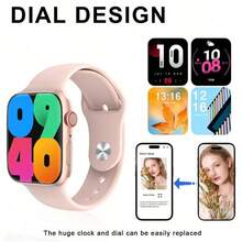 2.01" Men Women Smart Watch With Call Function | Heart Rate Blood Pressure Monitor | Fitness Tracker Pedometer | SMS Reminder | Compatible With Android IOS - 彩色 - 查看 7