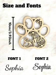 1/3/5 Stück, Weihnachtsdekoration, Weihnachtsschmuck, Weihnachtsgeschenk, Weihnachtsornament, personalisierter Hundepfoten-Ornament, individueller Katzen-Weihnachtsornament, Haustier-Gedenk-Ornament 2025, Geschenk für Hundemama, 1 Stück individueller Weihnachtsornament mit Wunschtext, personalisierter Namensornament mit Pfoten-Form und Schneeflocken-Element, Holzornament für Weihnachtsbaum