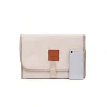 1 件便携式防水尿布更换垫，小号 23*12 英寸，适合 0-12 个月婴儿，可折叠旅行尿布更换垫，有多种颜色可选，适合男孩和女孩 - 彩色 - 查看 9