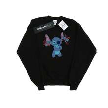 Disney Mens Lilo And Stitch Little Devils Sweatshirt (Black) - 50% Cotton/50% Polyester - 153gsm - (BI17188)