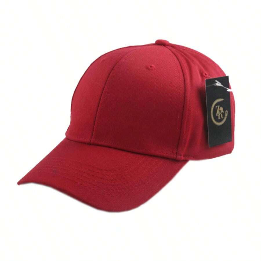 Men Baseball Cap - Red - View 1