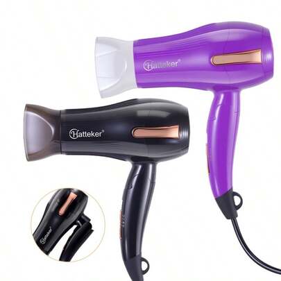 1pc Foldable Compact Hair Dryer With EU Plug
