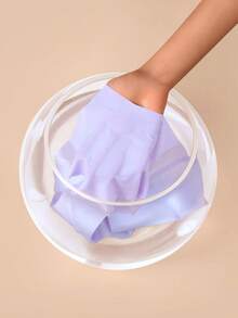 Aofeiqike 6pcs High Quality European & American Style Plus Size Women's High Waist Sexy Seamless Briefs, Breathable Soft Comfortable Underwear