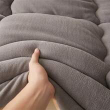 1pc Reversible Milk Fiber Warm Blanket, Soft And Skin-Friendly