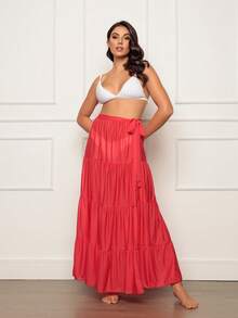 Women Cover Ups - Rojo - Ver 6