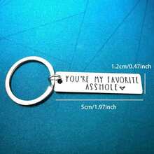 You're My Favorite Asshle Keychain Funny Keychain Funny Gift Valentines Day Funny Gift For Husband Funny Boyfriend Gift