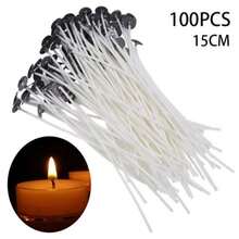 Candle Wicks Modern White Candle Wicks DIY Candle Making20pcs/100pcs - Multicolor - View 4