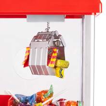 Gr8 Home Candy Grabber Machine Arcade Game Kid's Sweets Christmas Gift Crane Xmas - Red - View 5