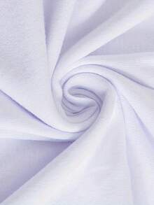 Kit de 5 camisetas de tirante ancho, clásicas y casuales para mujer, tela de poliéster y elastano, ideales para temporadas de primavera y verano. Diseño ajustado, cuello redondo, sin mangas, muy ligeras y cómodas. - Blanco - Ver 4