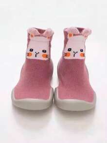 1双婴儿防滑卡通动物系列袜子，幼儿男女宝宝爬行袜 - 彩色 - 查看 8