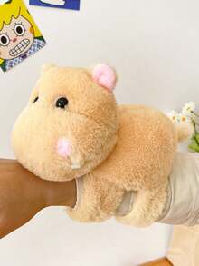 Cute Animal Plush Toys Including Elephant, Rabbit, Sloth, Raccoon And Unicorn, With Clapping Rings, Creative Design, Wearable On Wrist, Novelty Christmas And New Year Gifts For Friends, Plush Toys, Christmas, Fun Stuffed Animals - Multicolor - View 8