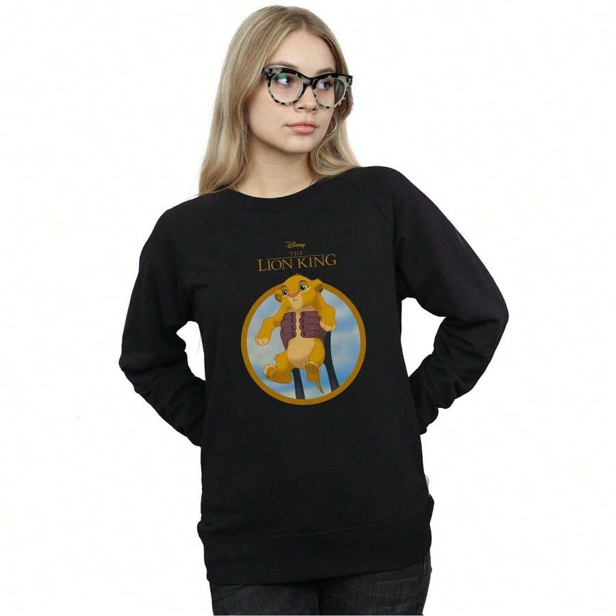 Disney Womens/Ladies  Show  Sweatshirt (Black) - Coffee Brown - View 1