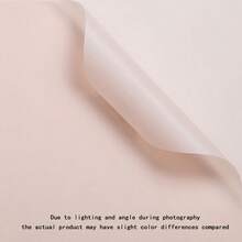 20张/包纯色哑光半透明厚防水韩国纸用于花束包装，花店包装材料，57x57厘米