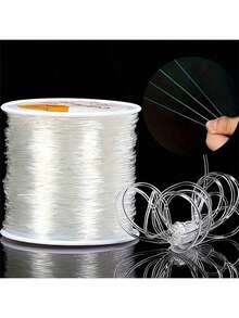 100M Plastic Crystal DIY Beading Stretch Cords Elastic Line Jewelry Making Supply Wire String Jeweleri Thread String
