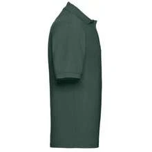 Jerzees Colours Russell Mens Classic Short Sleeve Polycotton Polo Shirt (Bottle Green) - Green - View 3
