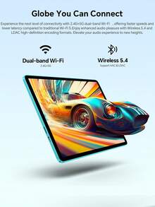 Teclast P33 New Tablet, Android 15 10.1-Inch IPS, 1280X800 Resolution, Allwinner A333 Five Core, 9GB * (3GB+6GB Virtual) 64GB Storage Space, WIFI, 6000mAh Type-C Charging, Rear 5MP And Front 2MP Dual HD Cameras, Pink Tablet Case ,With Pink Keyboard &Wireless Mouse,Mouse Pad Accessories Bundle