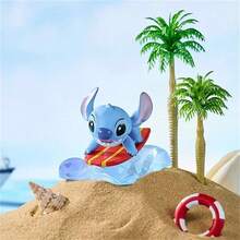 Miniso Disney Stitch Summer Party Series Collectible Figure Blind Box Cute Cartoon Desktop Decor Doll Model Mystery Box Surprise Gift Toy (Random Delivery, 1pc) - Multicolor - View 10