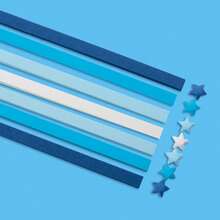 540 Mảnh Giấy Xếp Hình Ngôi Sao Origami Thủ Công Trang Trí Nhà Quà Tặng Trang Trí Tiệc Thủ Công Trang Trí Trí Tuệ Gấp Giấy Ngôi Sao May Mắn, Ngôi Sao Năm Cánh - Nhiều màu - Xem 7