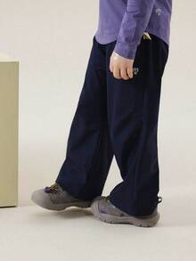 7-18 Years Old Unisex Children Retro Gray Outdoor Running Hiking Training Shoes, Casual Lace-Up Round Toe Purple Star Pattern Sneakers For School, Travel, Daily Wear