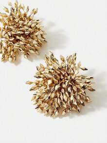 1 Pair Handmade Unique Lightweight Minimalist Earrings, Fashion Casual Red Earrings WSYB - 彩色 - 查看 7