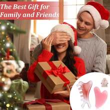 4-In-1 Massage Comb With Gua Sha Tool, Pink Gua Sha Facial Tools, Scalp Massager For Head Neck Face Eye Body Care With Gift Bag For Family And Friends