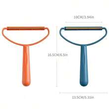 1pc Double-Sided Pet Hair Removal Brush, Effortless Pet Hair Remover - Portable Hair Remover Professional Version, Powerful Hair Remover Suitable For Carpets, Car Mats, Blankets, Clothes, Furniture, Fast And Deep Cleaning Solution, Easy To Remove Dog And Cat Hair, Easy To Clean Hair Scraper, Ideal Choice For Pet Owning Families