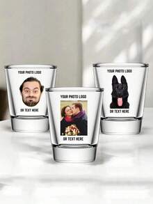 Personalized Wedding Shot Glasses - Engraved Party Cups, Wedding Guest Favors, Unique Celebration Glassware, Customized Party Shot Glasses, Engraved Wedding Gifts, Wedding Celebration Glasses, Customized Drinkware, Bridesmaid Gifts, Customized Name Shot Glasses, Bride & Groom Gifts, Wedding Banquet Tableware - Multicolor - View 2