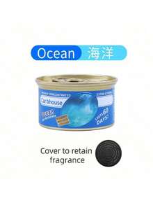 1 lata de ambientador, ambientador de coche, aromaterapia para coche, fragancia sólida desodorante, ambientador de olor talla grande fuerte, con tapa para controlar la evaporación de la fragancia, decoración aromática para el hogar, decoración de coche, armario, baño, ambientador para mascotas, con olores a vainilla, chicle de burbuja, cereza y otros, adecuado para decoración del hogar, coche, Día de San Valentín, accesorio imprescindible para coche nuevo, accesorios de coche (se envían aleatoriamente versiones nuevas y antiguas)
