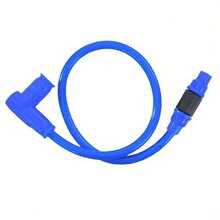 High-Performance Iridium Spark Plug Cables For Motorcycles - Durable, Heat-Resistant Rubber With Metal Clips, Fit For Dirt Bikes, ATVs, Scooters & Mopeds, Motorcycle Accessories, Vibrant Color Options, Heatresistant Rubber