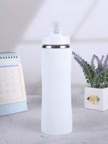 1PC Personalized Engraved 600ml Water Bottles With Straw,Christmas Gifts, Valentine's Day Gifts,Wedding Gifts,Back To School Season,Engraved Insulated Water Bottle,Name Water Bottle,Custom Steel Water Bottle,Wedding Gifts For Him/Her,Bridesmaid GIft,Anniversary Gifts, Teacher's Day Gifts, Gifts For Fathers/Mothers - Multicolor - View 11