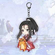 Mo Dao Zu Shi Cartoon Anime Acrylic Keychain Lan Wangji & Wei Wuxian Couple Bag Pendant - Multicolor - View 6