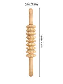 1pc/6pcs/7pcs Wood Therapy Massage Tool Lymphatic Drainage Massager Kit Professional Body Cellulite Massager For Body Sculpting,Contouring,Relief Muscle,Anti-Cellulite
