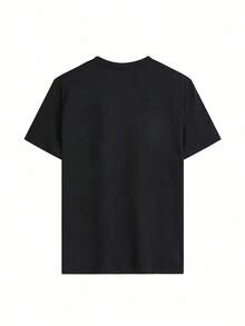Playera manga corta con estampado de Cherry - Negro - Ver 2