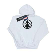 Marvel Girls Scarlet Symbol Hoodie (White) - White - View 2