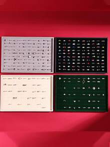 1 Stück Samt Schmuckkasten, Schmuckablage mit großer Kapazität, Schmuckaufbewahrungstablett, stapelbares Schmuckaufbewahrungstablett, Mehretagenschmuckkasten, geeignet für tragbare Multifunktionsaufbewahrung von Ringen, Halsketten, Ohrringen, Halloween Geschenk, Weihnachtsgeschenk, Geschenk für Frauen, Muttertagsgeschenk, Urlaubsgeschenk, Herbst/Winter Dekoration, Schlafzimmerdekoration