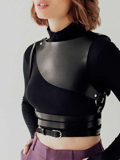 Leather Harness Belt For Women, Harness For Women, Bondage Wear Women, Leather Restraints, Halloween Costumes, Erotic Accessories Accessories, Sexy Lingerie Accessories Sexy Lingerie Accessories, Halloween, Christmas, Valentine's Day, For Dates, Party, Date